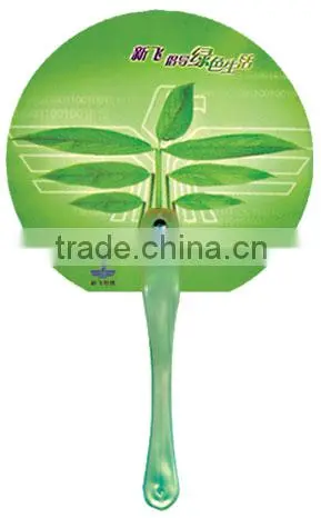 2015 New Custom Design Plastic Promotional PP Fan With Factory Price photo-4