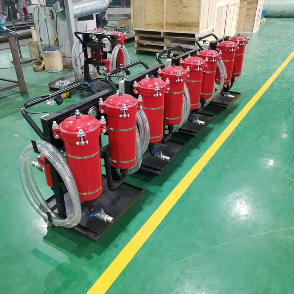 100L LYC-100B Portable Oil Transfer Filter Housing photo-3