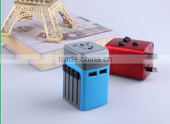 World Travel Adapter With Dual USB Charging Ports Universal Travel Adapter Travel Electric Adapter photo-4