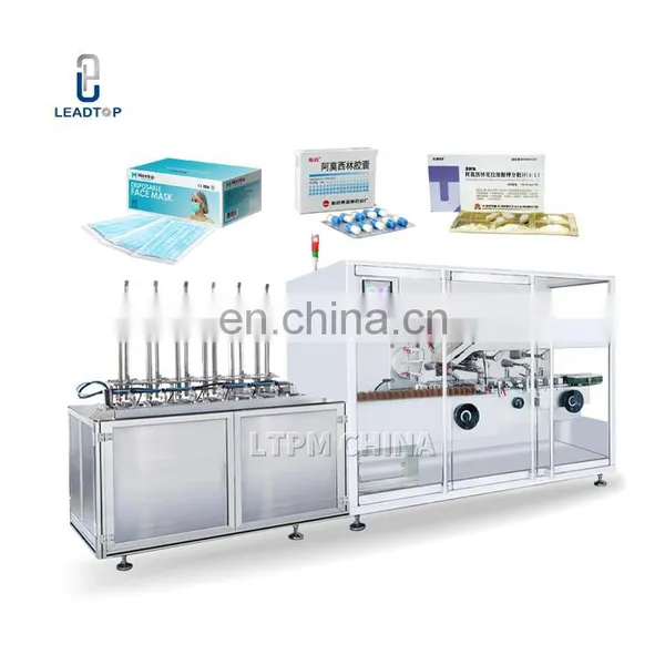 2021 Automatic New Type ZH-130 Supplier Tablet Capsule Pill Cylinder Shaped Bottle Tube Cartoning Machine photo-2