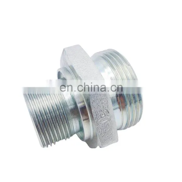 (QHH3733.2)China Supplier High Quality Male Connecter-ED Carbon Steel Pipe Fitting for Railway Locomotives Custom Fitting photo-4