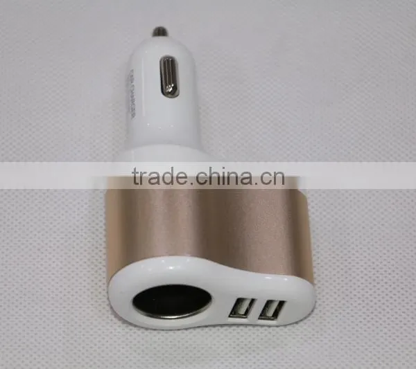 Multi Car Adapter New Design 12V Car Cigar Lighter Adapter With Two USB Output With English Retail Box photo-5