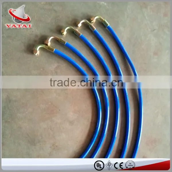 Weather Resistant Black Blue Yellow Soft Nylon Hose photo-2