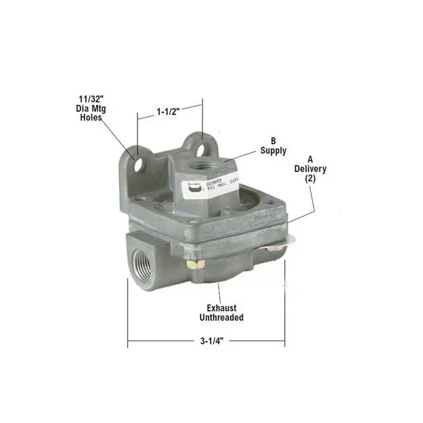 229859 Quick Release Valve With 3/8