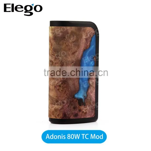 Collection Value! Rare Stabilized Wood Arctic Dolphin Adonis 80W TC Mod photo-5