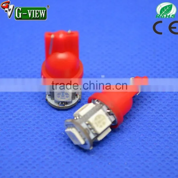 Led Car Light 12v T10 5smd 5050 , Led Car Bulb W5w Auto Led Lamp W5w /194 photo-3