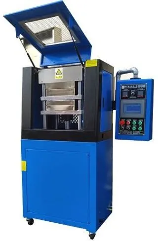 HST-300PT 30ton Lab Hot Press Machine Rubber Plate Vulcanizing Press Testing Test Machine photo-2