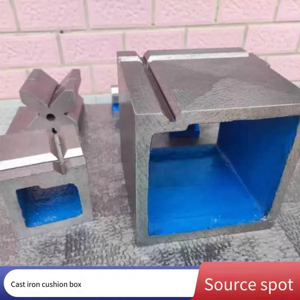 Cast Iron Square Box, Square Cylinder, Scribing Inspection Square Platform, T-slot Workbench, Heightening Cushion Box With Two Parallel Sides photo-2
