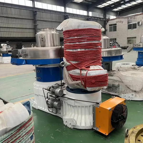 Sawdust Pelleting Production Line, Biomass Ring Die Pellet Machine, Customizable Processing, Stable Operation