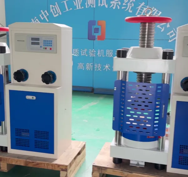 Digital Display Compression Testing Machines for Concrete / Manual Cement Brick Compressive Strength Testing Machine photo-3