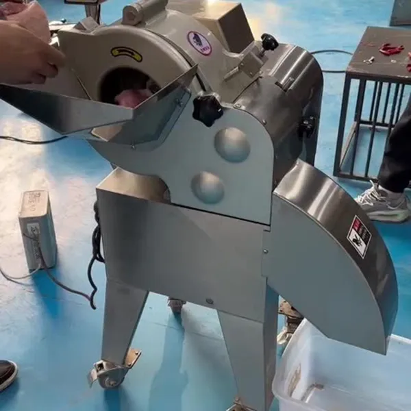 All Kinds of Meat Processing Slicing and Dicing Automatic Cube Cutting Machine Machine Chicken Liver Cube Dicer Cutting Machine photo-5
