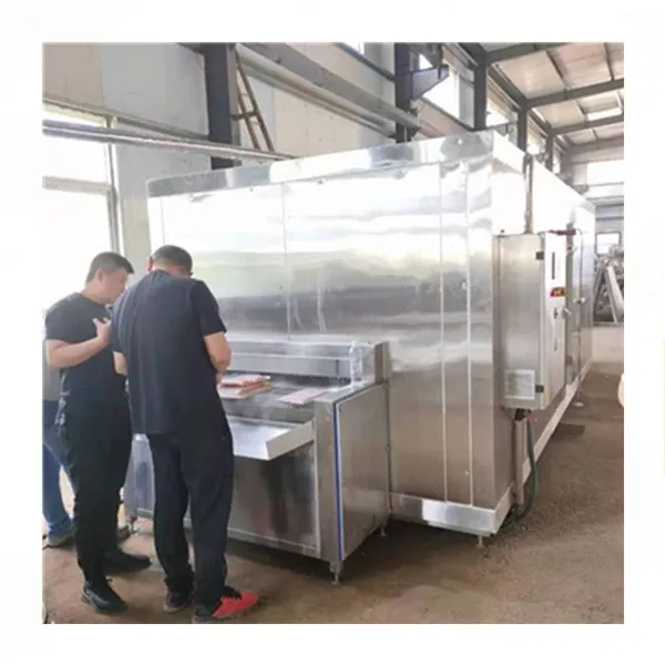 Professional Design Tunnel Type Blast Freezer IQF Freezing Machine Flash Freezing Machine photo-4