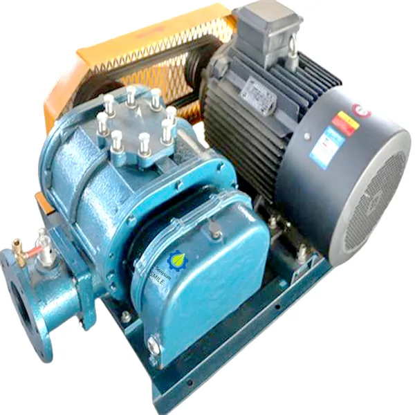 Three-lobe Roots Blower for Powder Conveying, Sewage Treatment Aeration, Aquaculture Oxygenation, Equipped With Pure Copper Motor photo-2