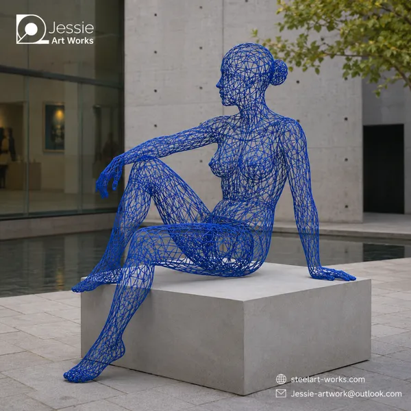 Bespoke Human Figure Statue for Design Projects photo-3