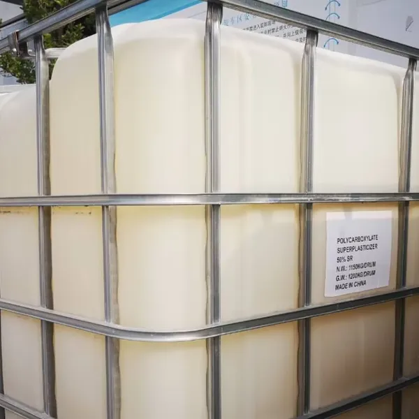 Early-Strength Low-Dosage Liquid PCE Superplasticizer Raw Material for Precast Components, Dry-Mixed Mortar & Self-Leveling Projects photo-3