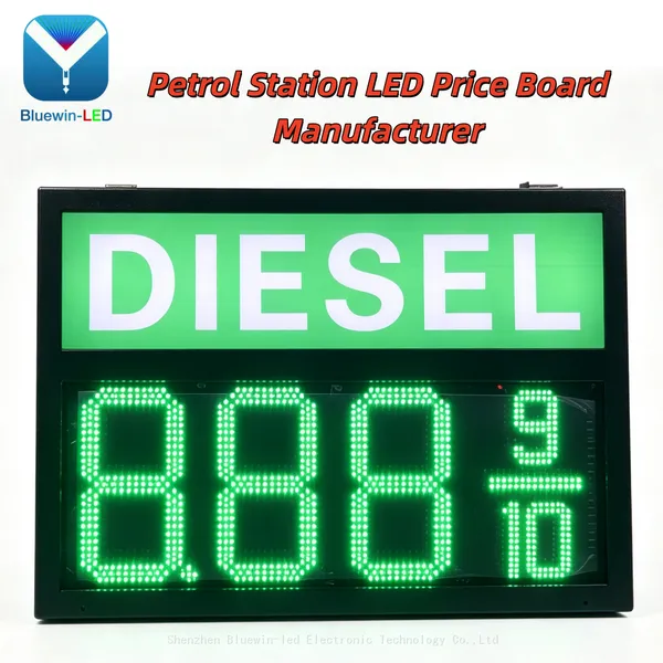 Factory Outdoor LED Numbers for Service Station Digital Price Display Board for Gas Station photo-5