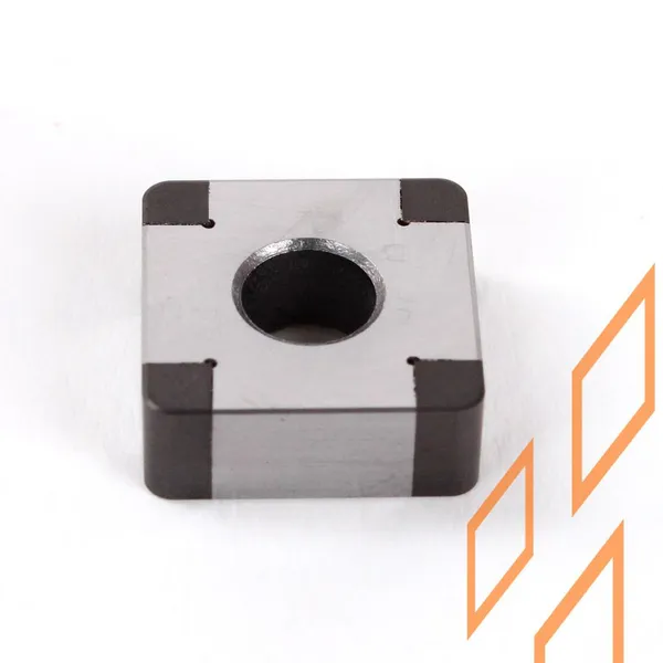 FUNIK CBN Cutting Insert SNGA1204 for Cast Iron & Hardened Steel