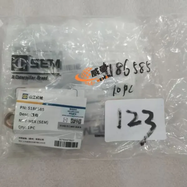 Original SEM 5186585 écrou pour pièces de rechange de chargeuse sur pneus en stock.