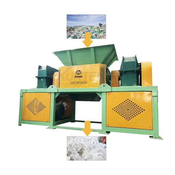 Single Shaft Double Shaft Plastic Shredder Machine Blade Baler Machine Production Line EPC