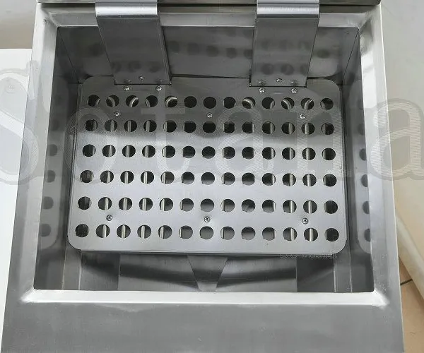 Single-cylinder Double-screen Electric Fryer With Oil Drain Valve and Computer Control photo-4