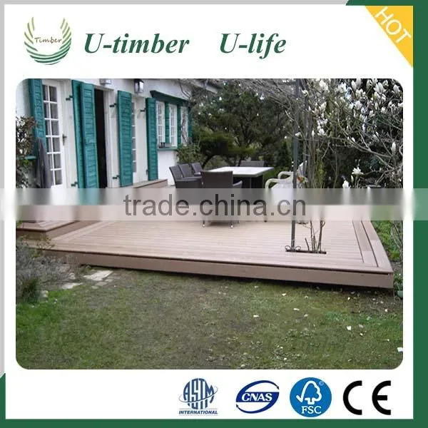 Modular Wood Composite Decking Cheap Pvc Decking photo-6