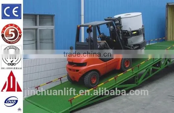4 Ton Mobile Container Load Ramp /used Loading Dock Ramp /weight of a Full Container Load photo-3