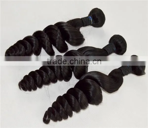 Peruvian Hair Brazilian Hair Indian Hair Malaysian Hair Popular Loose Wave Hair for Spring photo-4