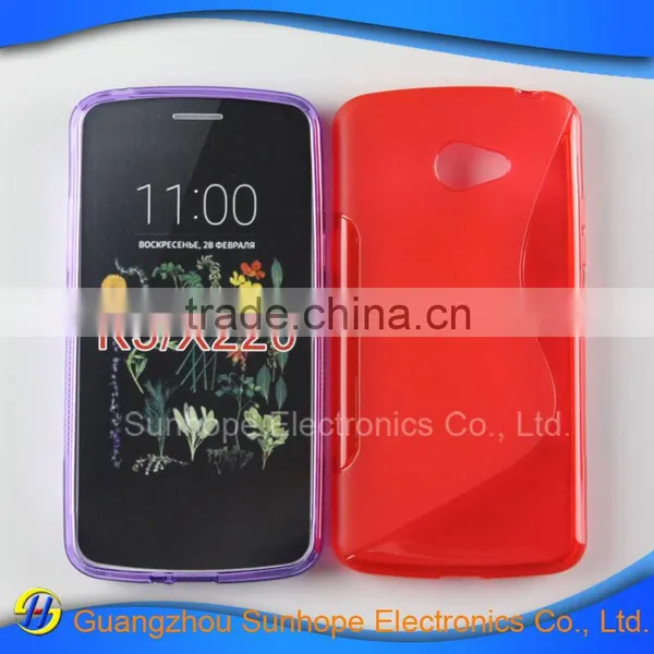 S Line Tpu China Suppliers Mobile Phone Case For LG K5 X220 Cover Most Popular photo-2