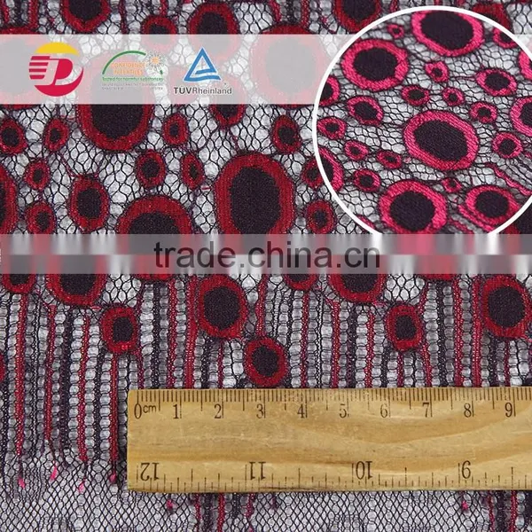 Cheap African Organza 3d Flower Embroidered Lace Extender Fabric for Sale photo-4