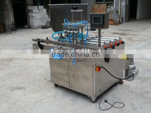 4 Nozzles Automatic Piston Juice Filling Machine With Horizontal Fillers photo-2
