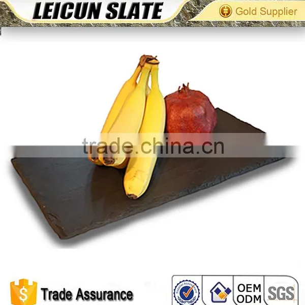 Chinese Natural Slate Cheese Chopping Board Wholesale photo-3