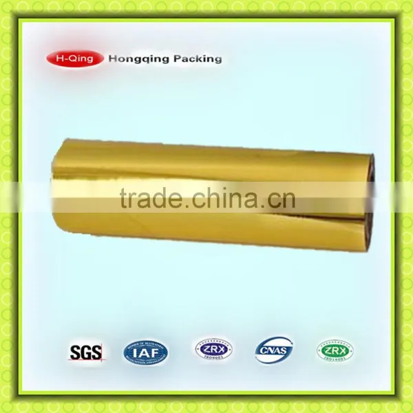 24 Micron Gold Metalized Thermal Lamination Film