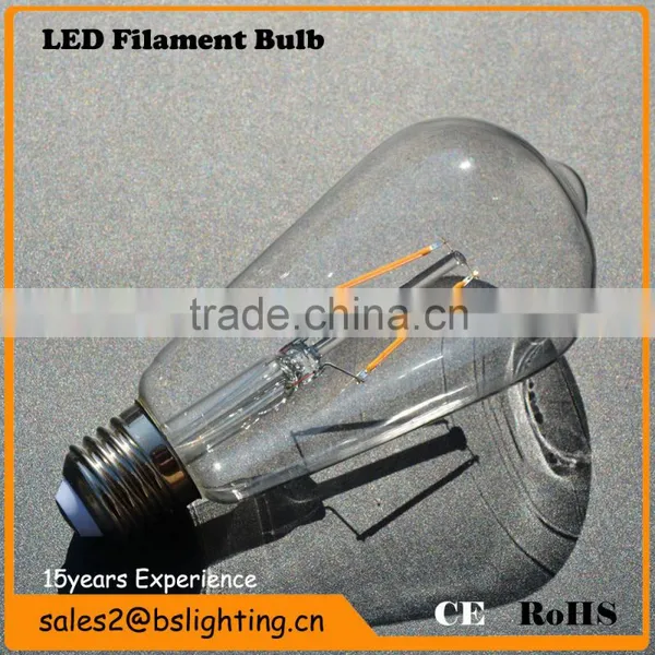 Edison Style 3.5w 220v 360 Degree Replacement Cob Filament Led Bulb E27 photo-4
