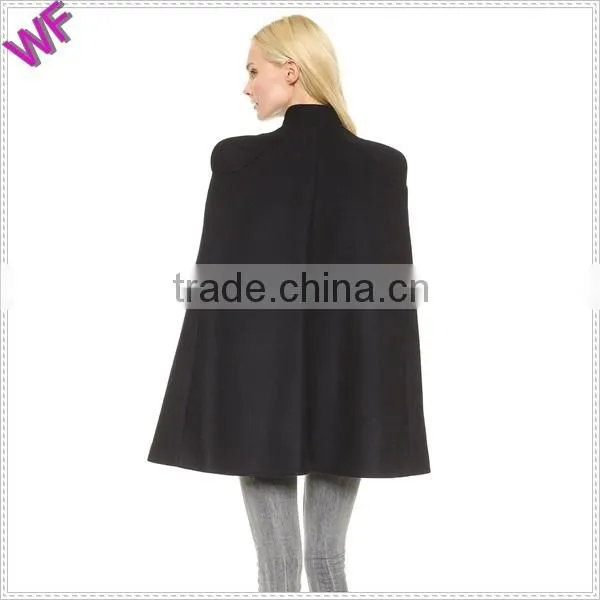 Custon Fashion Military Wool Poncho photo-2