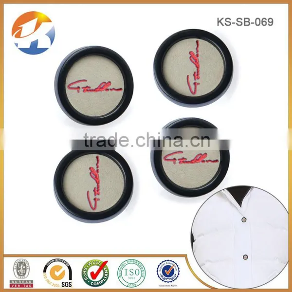 Designer Coat Engraved Snap Button Custom Logo photo-3