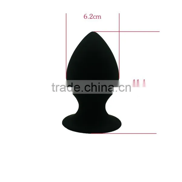 New Arrival Black Anal Sex Toys With Strong Suction Cup Base photo-2