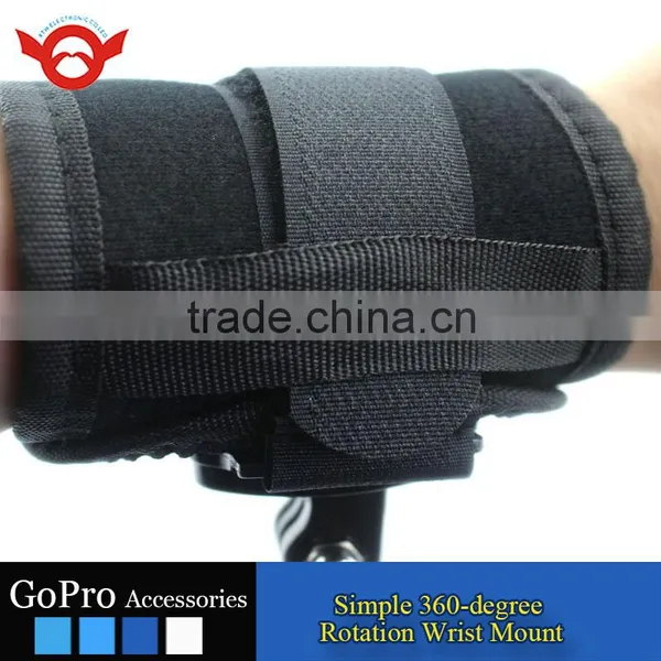 Simple 360-degree Rotation Wrist Mount for Gopro Hero 2/3/3+/4/4 Session Camera Accessory photo-2