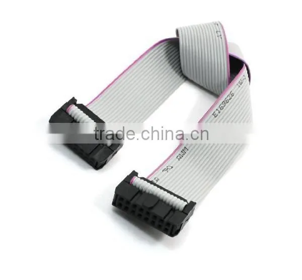 20cm Gray 16-pin Female to Female Breadboard Jumper Wires Ribbon Cable photo-4