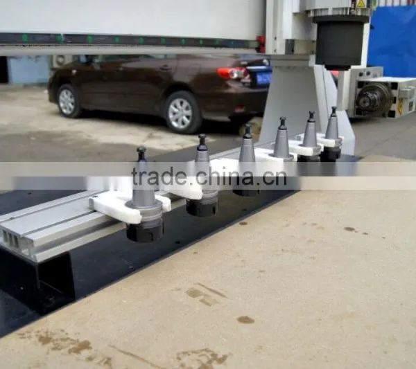 ATC Cnc Router QL-1325 CE Approved 1300*2500mm Woodworking Cnc 4th Axis Maching Center photo-5