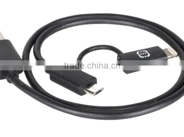 2 IN 1 MFI Certified Charge & Sync USB Cable photo-2