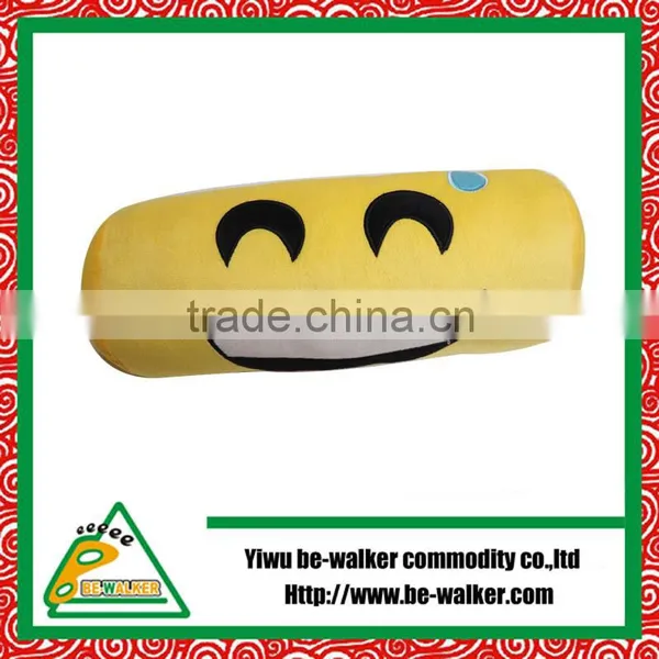 Funny Cute Emoji Tube Cushion Stuffed PP Cotton photo-3