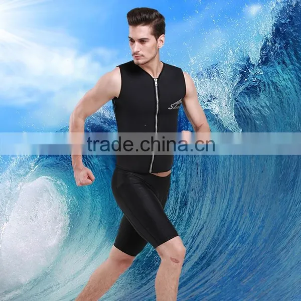3mm Waterproof Sports Skins Upper Wetsuit, Neoprene Diving, Snorkeling , Upper Swimming and Surfing Wetsuits photo-4