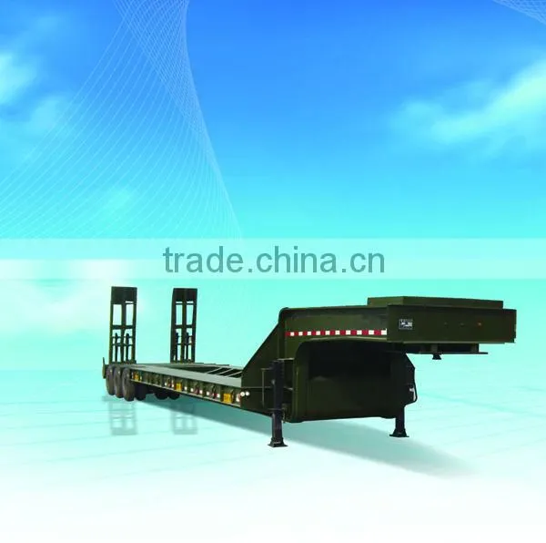 Time Go 2 or 3 Axles Low Flatbed Semi Trailer photo-3