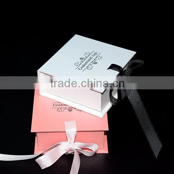 Gift Box With Ribbon/bow Tie Gift Packaging Paper Box/custom Bow Tie Box photo-5