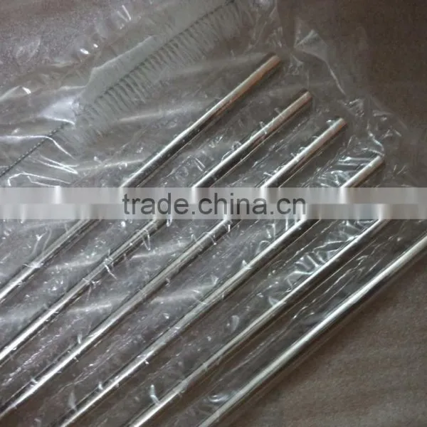 Stainless Steel Drinking Straws With a Brush photo-3