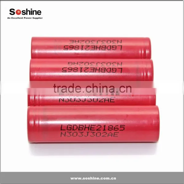 High Discharge Battery LG HE2 18650 2500mAh 3.7V 18650 Rechargeable for Ecigs photo-3