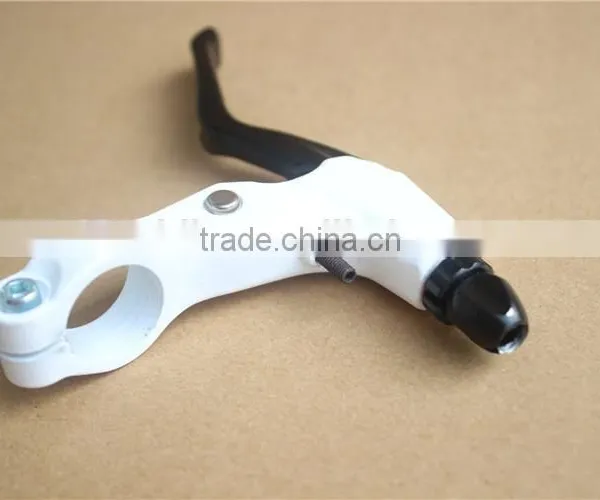 Bike/bicycle Brake Lever/white and Black Color/high Quality/aluminum Alloy Material photo-2
