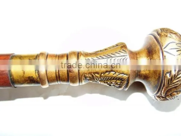 VINTAGE ANTIQUE FINISHING DESIGNER HANDLE WALKING CANES-STUNNING DESIGN WALKING CANES- Wk1173 photo-3