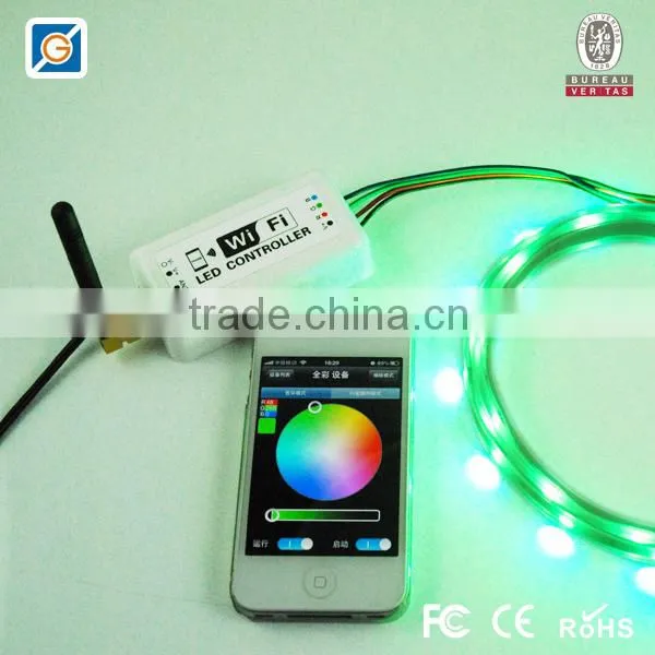 12-24V 12A RGB WiFi LED Controller for LED Strip Light photo-2