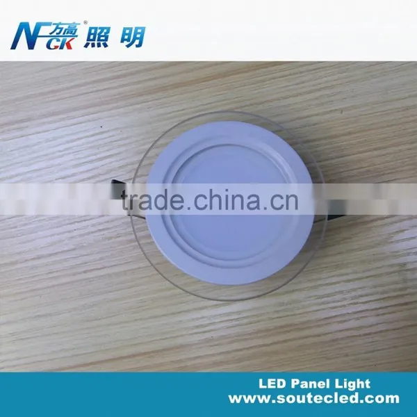 High Efficiency Recessed Ceiling Urltra Slim Round Led Panel Light 85-265v 6w Round Led Panel Light photo-3